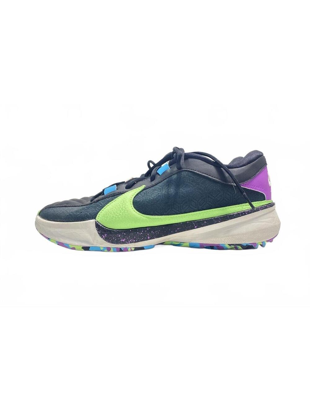 Nike Air Size 8 Black Neon Multicolor Running Shoes-42079